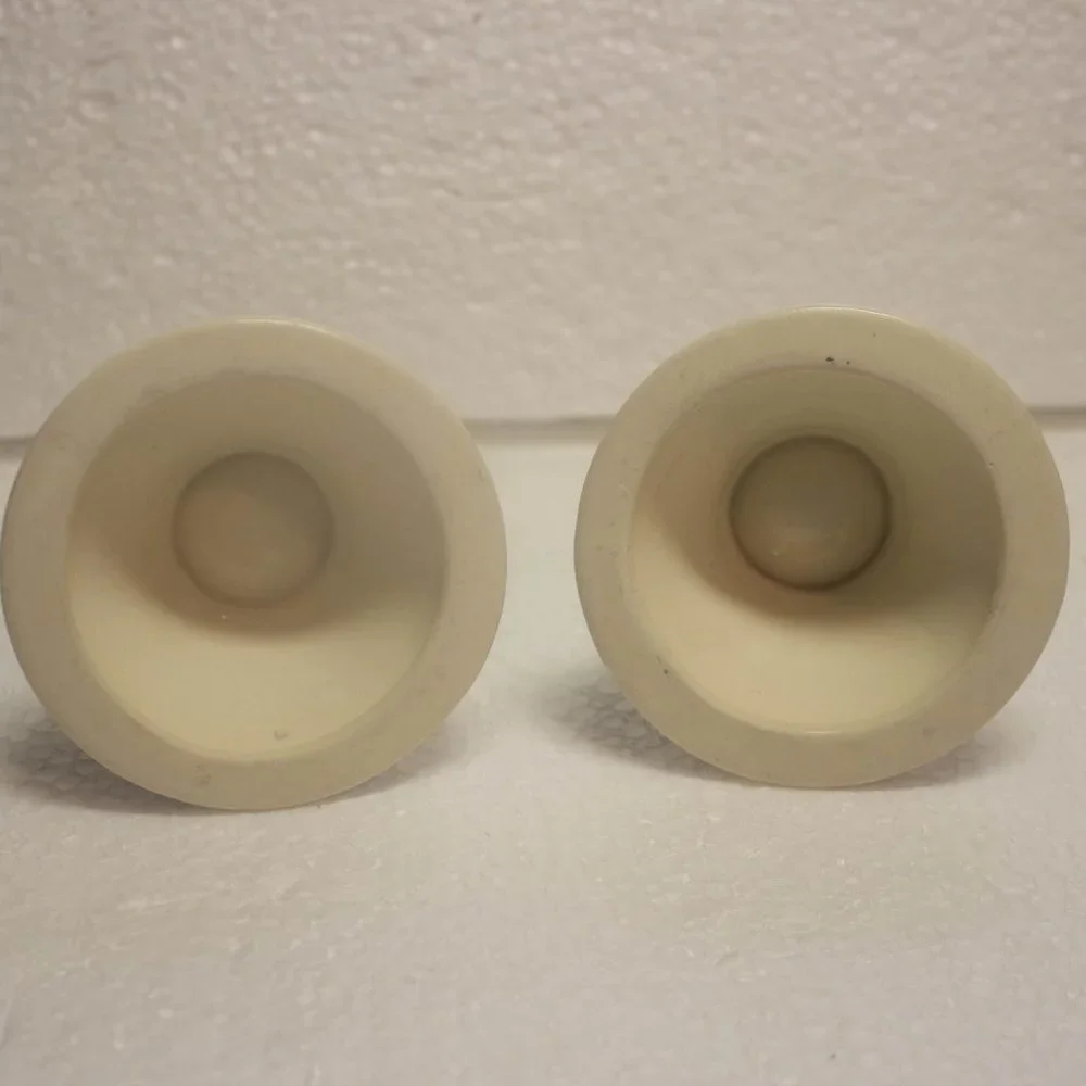 Set of 2 Blue and White Holland Windmill Candle Holders